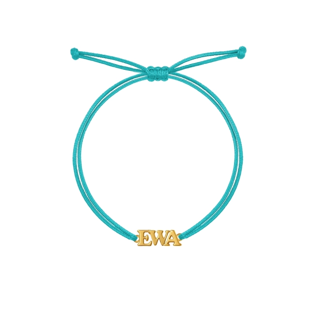 Bransoletka z imieniem Ewa – personalizowana biżuteria